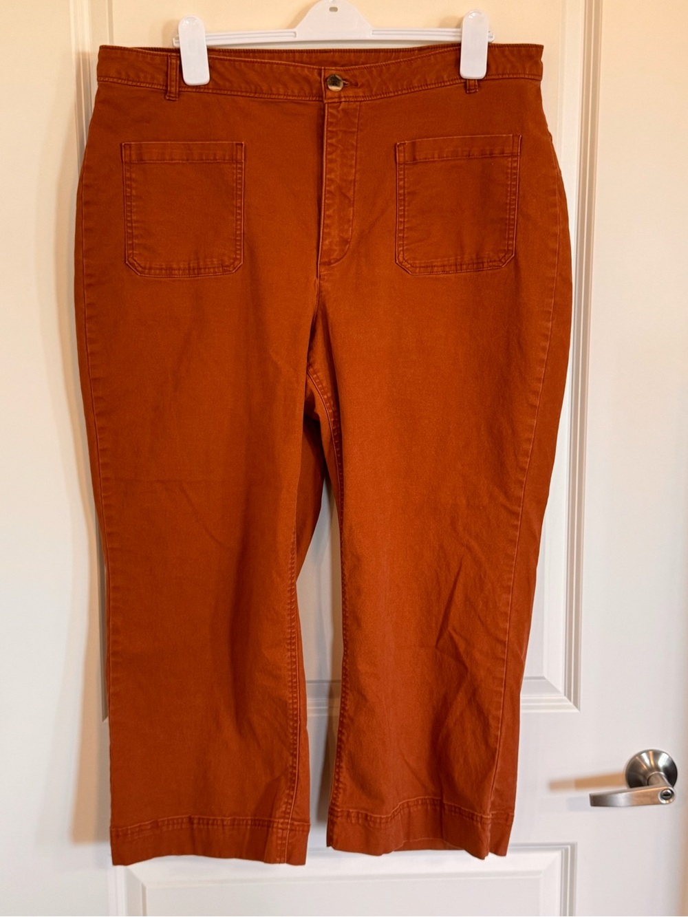 Old Navy High-Rise Wide-Leg Cropped Utility Pants